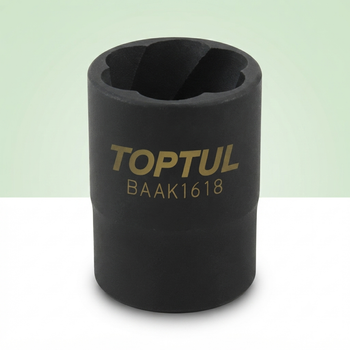 Головка для пошкоджених гайок 18 мм 1/2" TOPTUL BAAK1618