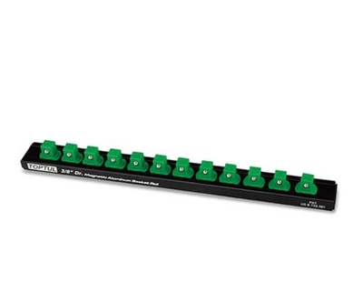 Тримач для головок, магнітна планка 1/2"*260*10PCS TOPTUL PBKB4B2610
