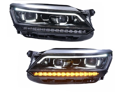 FULL LED фары для Volkswagen Passat USA B8 2016-2019 (комплектные левая + правая 2шт.) для Volkswagen Passat B8 USA 2016-2019 (8561)