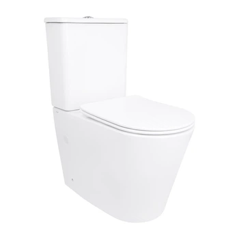 Напольный унитаз Qtap Arvin Ultra Quiet 630×350×795 мм с сиденьем Soft-close, White QTARV27W49259