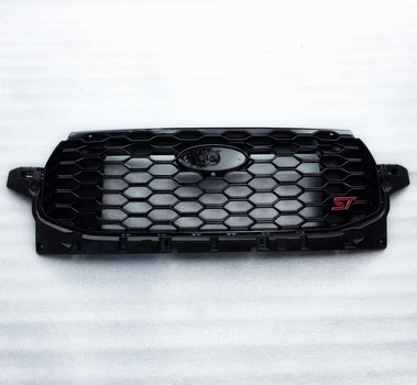 Решетка бампера Ford Explorer ST гриль 2025-2026 Pokess (rb5z8200ba, rb5z8200bb, rb5z-8200-ba, rb5z-8200-bb)