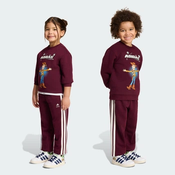 Дитячі джоггери ADIDAS PIXAR TOY STORY adidas KG6131 (122) бордовий (4069996586819)