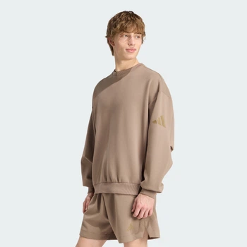 Мужской свитшот SOFT LUX adidas KW0985 (XS) бежевый (4069993993566)