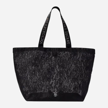 Сумка шоппер женская Victoria's Secret 27346960(Jet Black 54A2) Черная (800074000056)