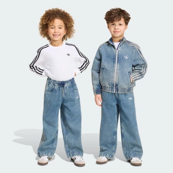 Детские джинсы FIREBIRD LOOSE DENIM adidas KQ8875 (110) синий (4069996666474)