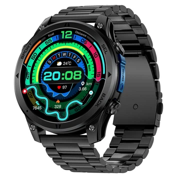 Смарт годинник, розумний годинник Smart Optimus GPS Steel з компасом, 2 ремінці ( 11409 )