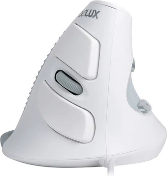 Мышь Delux M618XU USB White