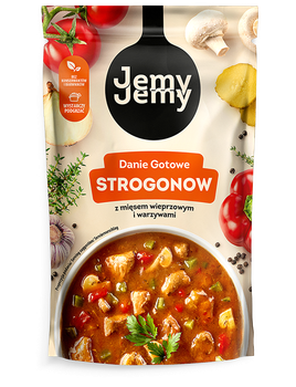 Строганов JEMY JEMY зі свининою та овочами 360 г.(A-01-002-PU)