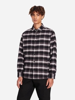 Рубашка хлопковая мужская Armani Exchange 624541518 M Серая (1161489197)
