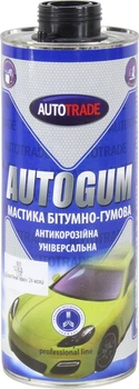 Антикоррозионная резиново-битумная мастика (Autotrade) AUTOGUM 1,3кг. (под пистолет)