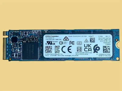 SSD диск Kioxia M.2 NVMe 512Gb (KXG60ZNV512GB XG6) 90% здоров'я. Б/В