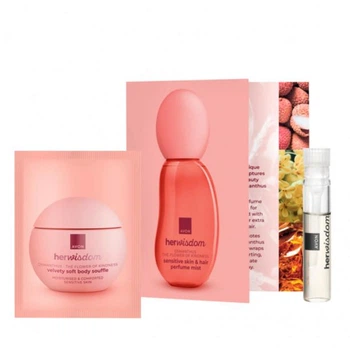 Набір 2-в-1 Avon Herwisdom «Османтус» листівка з пробним зразком, 0,4 мл +10 мл