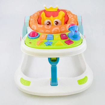 Детский игровой центр ходунки каталка столик для кормления игры HUANGER 4 в 1 HE0802 3482 (JDT-0850393)
