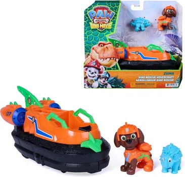 Zestaw do gry Spin Master Paw Patrol The Dino Movie Zuma Dino Rescue Hovercraft 6075773 (681147110892)