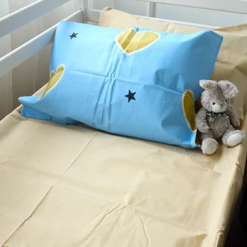 Простынь на резинке (бязь) Kids Time - высота 17-0463 Love stories 80*160