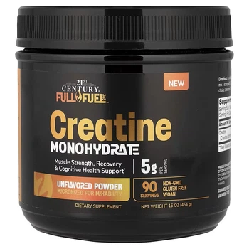 Креатин 21st Century Full Fuel 365™ Creatine Monohydrate 454g (Unflavored)