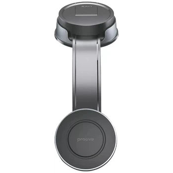 Автотримач Proove Truck Suction Type Car Mount Black with Magnetic Ring (6901119413498)