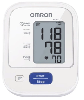 Тонометр OMRON HEM-7124 электронный плечевой