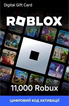 Карта поповнення Roblox Gift Card на 11000 ROBUX