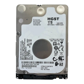 Жесткий диск 1 ТБ HGST (для ноутбука, 2,5", 5400 об/мин, 128 МБ, SATA III, HTS541010B7E610) Б/У