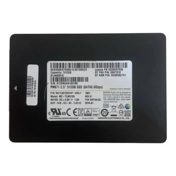 SSD-накопитель 512 ГБ Samsung PM871 (2,5", 3D V-NAND (TLC), SATA III, MZ-7LN5120) Б/У