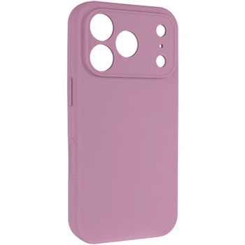 Силіконовий чохол Silk Full Camera Protective для Apple iPhone 17 Pro Max (6.9") Lilac Pride