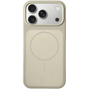 Чехол Silk Duo Color with Magnetic Fit для Apple iPhone 17 Pro (6.3") Antique White