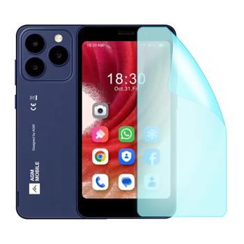 Защитная гидрогелевая пленка KitCut Grade B на AGM N2 Mini на экран (матовая)