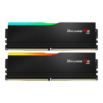Модуль пам'яті G.Skill Ripjaws M5 RGB Black DDR5-6000 32GB (2x16GB) CL36-36-36-96 1.35V Intel XMP