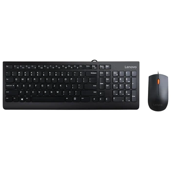 Комплект клавіатура та мишка Lenovo 300 USB Combo UKR (GX31D64833)
