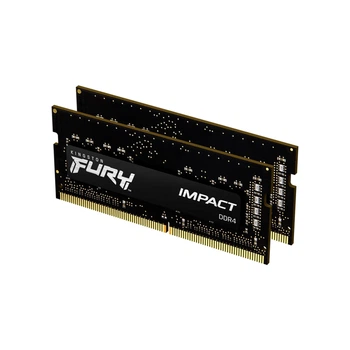 Модуль пам'яті Kingston Fury Impact DDR4-3200 SODIMM 32GB (2x16GB) CL20-22-22 1.2V (KF432S20IBK2/32)