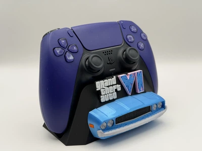 Держатель геймпада Dualsense в стиле GTA 6 Dodge Challenger 1970