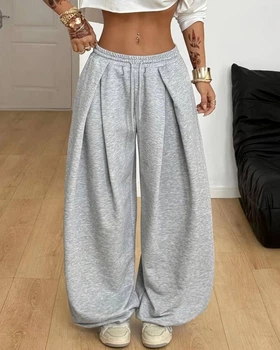 Unisex оверсайз штани / сірий one-size / BASED 0227981