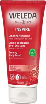 Krem-żel pod prysznic Weleda Inspire Pomegranate nawilżający 200 ml (7611916125720)