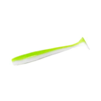 Приманка Intech Long Heel 4" #23, 6 шт., 10 см, силіконова з видовженим хвостом, призначена для трофейної риболовлі судака, щуки та великого окуня(FS_68F87B884430)