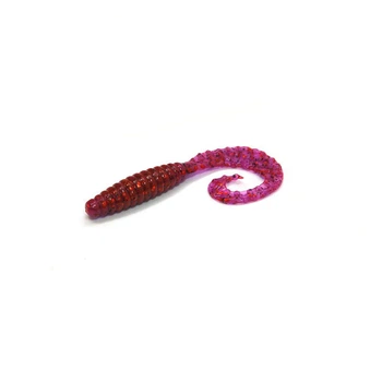 Приманка Bait Breath Curly Grub 2,5" (12 шт.) Ur29 Chameleon-Red-Seed(FS_A022960F90DD)
