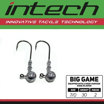 Джиг-головка Intech Big Game Puncher No7/0, 30 г (2 шт.)(FS_55EED5C35F3C)