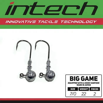 Джиг-головка Intech Big Game Puncher No7/0, 22 г (2 шт.)(FS_B847515D693C)