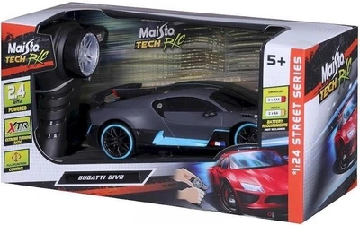 Авто на дистанційному керуванні Maisto Bugatti Divo 1:24 Чорне 81515 (90159815150)