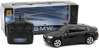 Авто на дистанційному керуванні Adar BMW X6 1:24 Чорне 4/544734 (5901271544734)