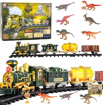 Kolejka zdalnie sterowana Leantoys Dinozaury 28092 (5905991085157)