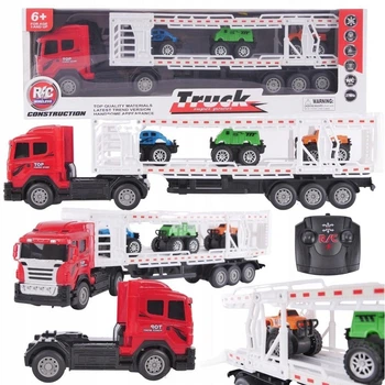 Laweta transportowa zdalnie sterowana Maksik z autami PRO0171 (5906302710171)