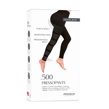 Леггинсы для коррекции фигуры Arosha 500 Pressopants XL-2XL (50-52) Черный