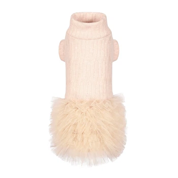Сукня для собак Pet Fashion Kathryn S - бежевий