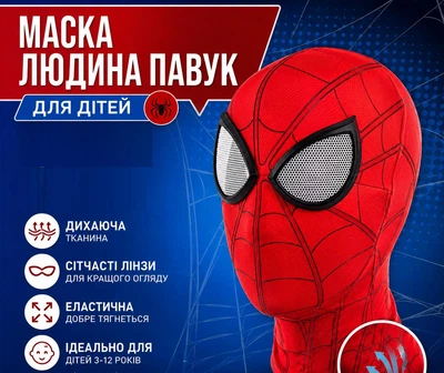 Маска - балаклава Человек Паук N