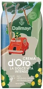 Кава в зернах Dallmayr Crema d`Oro La Dolce Vita Intenso 1 кг