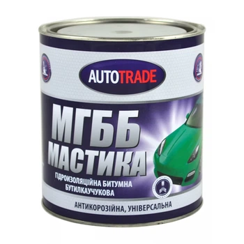 Мастика битумно-бутилкаучуковая Autotrade 2,4 кг