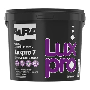 Шовково-матова інтер'єрна фарба AURA Luxpro 7 4.75 л