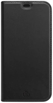 Etui z klapką na smartfon Dbramante1928 Bergen do Samsung Galaxy S21 FE 5G Black (5711428041029) (Bez opakowania)