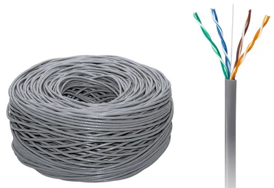 Комп'ютерний мідний кабель Cabletech UTP-S Cat 5e (KAB0103)